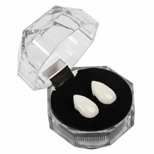 리얼한 뱀파이어 치아 할로윈 송곳니 특수분장 소품 고퀄리티 의상 파티 소품