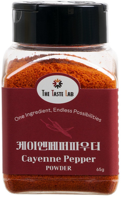 더테이스트랩 케이엔 페퍼 분말 파우더 베트남 고운 고춧가루, 1개, 65g