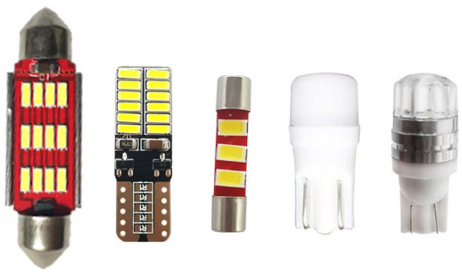 트랙스 더뉴트랙스 LED실내등 번호판등 6종 풀세트, 1개