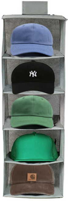 모자정리함(5단), 1개, 상세페이지 참조