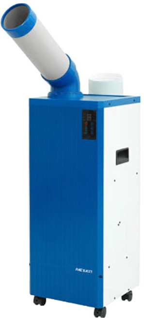 넥스코 산업용 이동식에어컨 증발식 실속형 에어컨 공업용 업소용 공장 창고 강당 교회, 1구 NKC-AE2200K