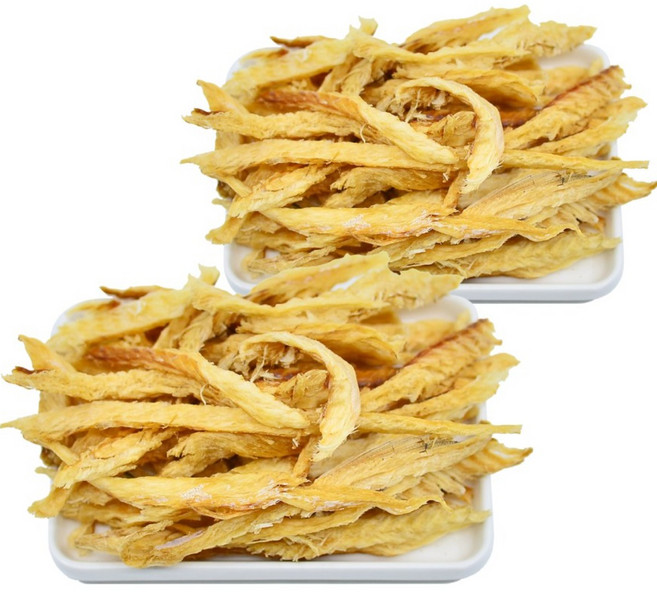 국내제작 바삭한 식감 면역 활성화 바삭 황태포 다이어트 피모건강에 좋은 강아지수제간식, 바삭황태포, 2개, 40g