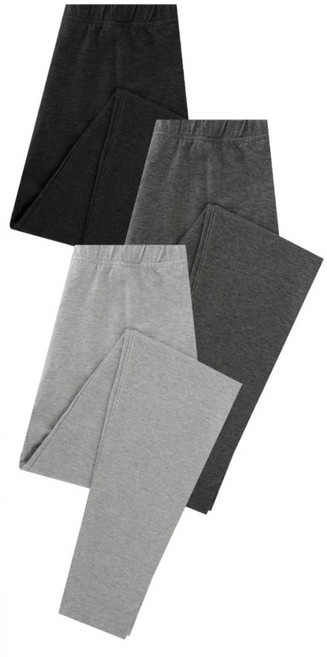 2+1 국내생산 가을 겨울 면 스판 레깅스 후라이스 무발 쫄바지 학생 9부