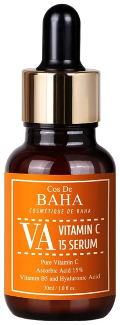 코스드바하 VA 순수 비타민 씨 C 15 피부 화이트닝 색소침착 미백 앰플 세럼 30ml 2개 - 쿠팡