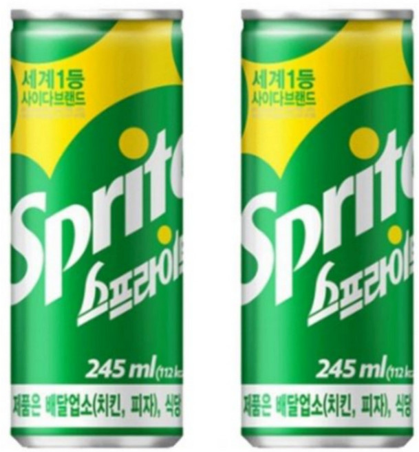 [루코스코] (빠른발송/최신제조) 스프라이트 1박스 (업소용), 245ml