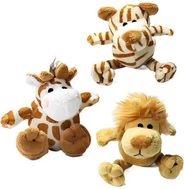 펫모닝 사바나 바닐라향 PMD 163 강아지 인형 삑삑이, 기린, 1개