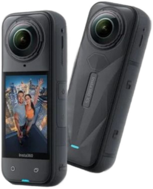 인스타360 X5+정품 Lens Cap+SanDisk 256GB Micro SDXC 메모리+정품 케이스 INSTA360 액션캠 세트 블랙, Insta360 X5