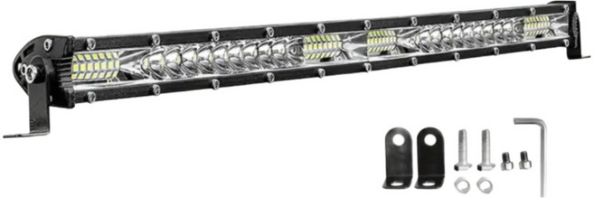 농용차/오프로드/지게차/불도저/굴삭기/포클레인/용홑열 20인치 60램프 180W 화이트라이트, 1개