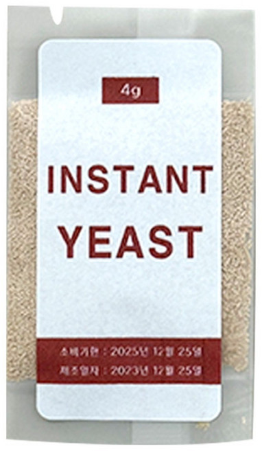 일회용 사프 인스턴트 드라이 이스트 레드 40g(4g*10개) 소포장, 40g, 1개