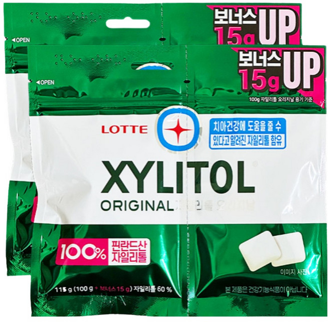 자이리톨 자일리톨 리필112g, 112g, 12개