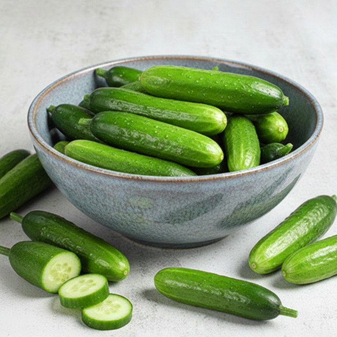신선히어로 미니오이 아삭 스낵 건강 간식 경북 500g 1kg 2kg