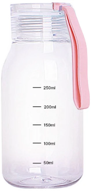 국산 미니 휴대용 물병 물통 보틀 러닝 스포츠 어린이 에코젠 안심소재 BPA free, 09 에코누드핑크, 1개, 300ml - 쿠팡