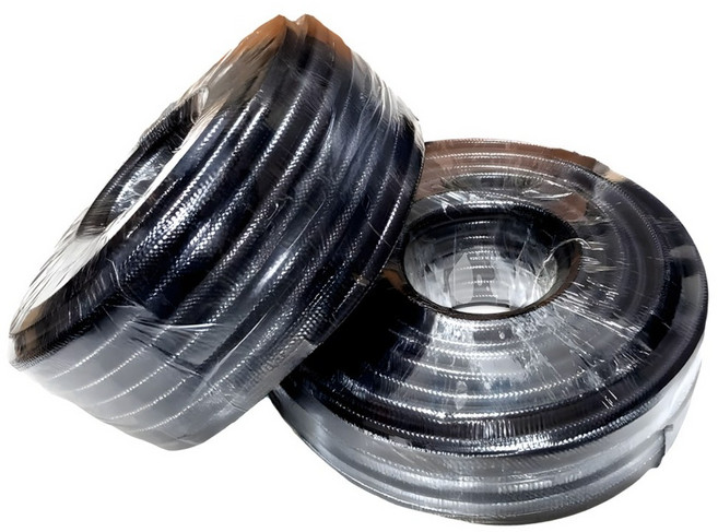 흑편사 호스 15(16)mm X 50M 국산 이끼방지 녹조방지 흑고압 다용도 보급용 농업용 가정용 물호스, 1개