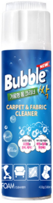 버블싹 패브릭 소파 폼 클리너, 500ml, 1개