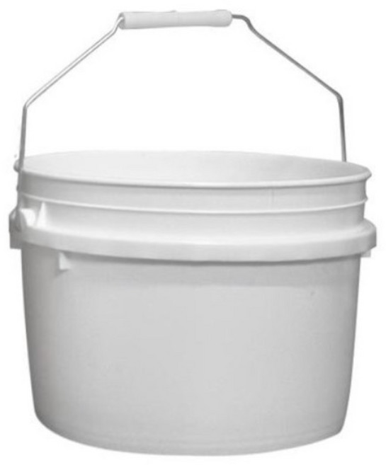 세차 용기 통 벌크 원형 말통 페인트통 빠케스 플라스틱통 폐기물처리 환경업체, 16리터