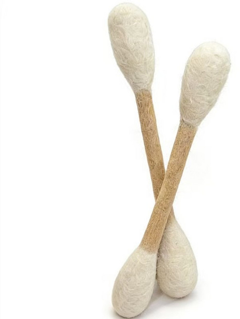 고양이 양모펠트 대왕 면봉 캣닢 인형 치석제거 깃털 낚시 놀이감 스트레스 해소, 대형 30cm 양모 면봉