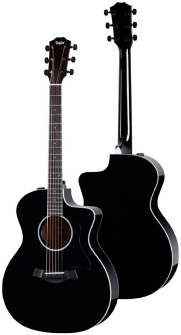 테일러 기타 어쿠스틱/통기타 214ce Plus Black 올블랙 (정품 대리점 공식 AS센터)