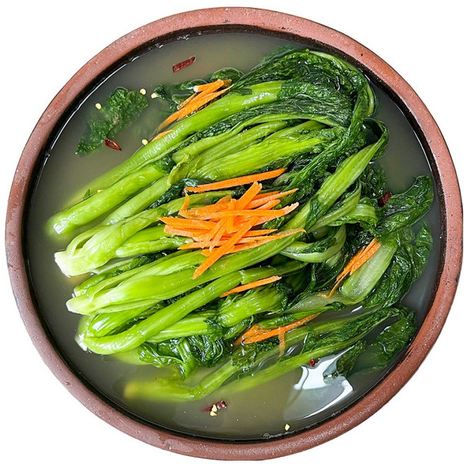 돌산댁 100% 국내산 여수 돌산 갓물김치 시원한 갓 물김치, 1kg, 1개