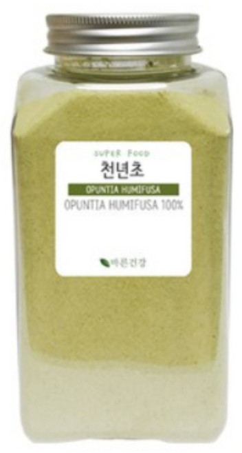 바른건강 천년초가루100% 손바닥선인장 줄기가루 천년초분말, 250g, 1개