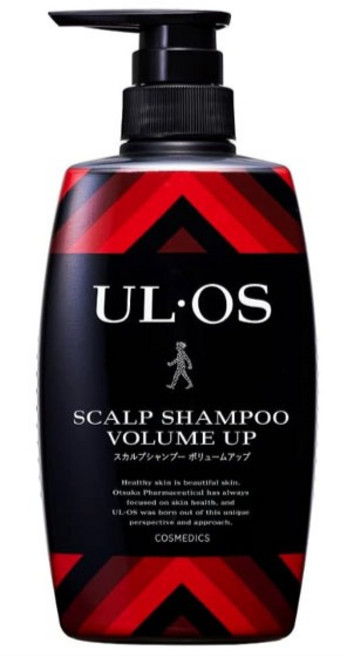 [오츠카제약] ULOS 우르오스 스칼프 샴푸 볼륨업, 4개, 500ml