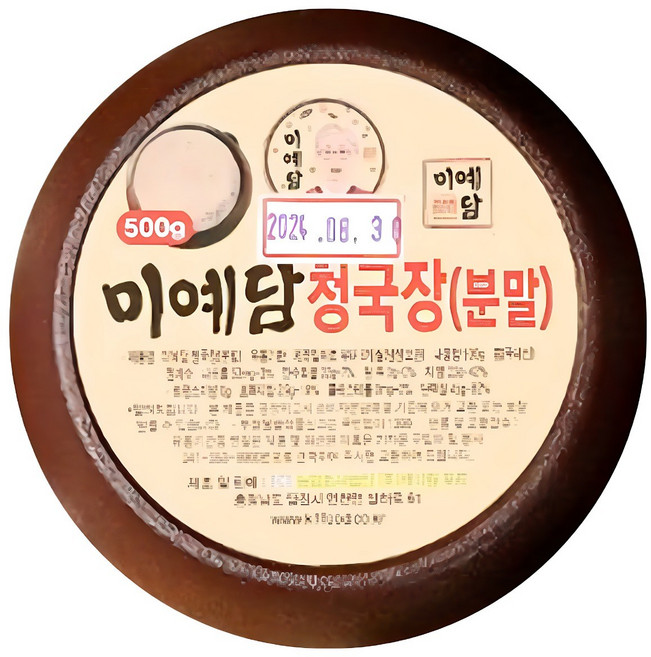 미예담 순수 국산콩 전통발효 청국장 분말 식사대용, 1개, 300g