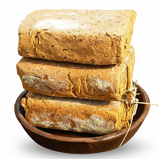 (시골마당) 생생정통방송 이승희명인 대통령상수상 전통메주 3장, 1.2kg, 7개