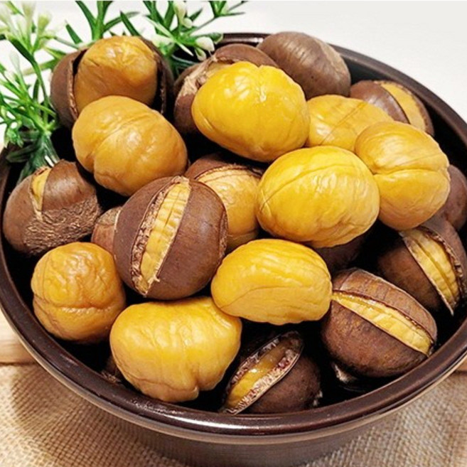 영태네농산물] 칼집내서 까기쉬운 약단밤(에어프라이어용), 1박스, 1kg