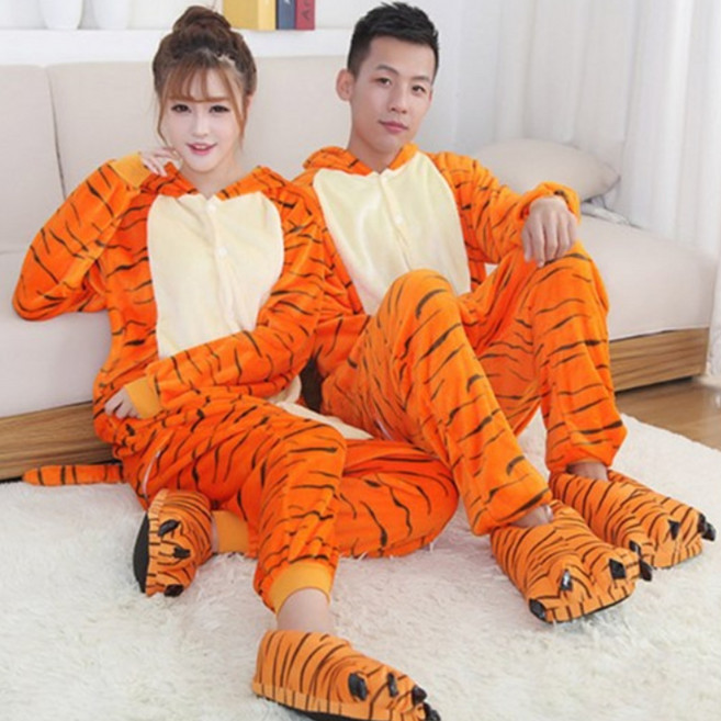 fooi 극세사 동물잠옷 17종 캐릭터잠옷 반티 파자마파티 5시전 당일발송