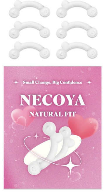 내코야 투명 코뽕 3종 실리콘 콧대높이기, 1세트