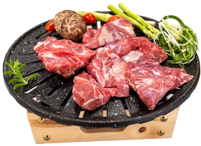 그린램 양고기 목등심(할인가), 1개, 500g