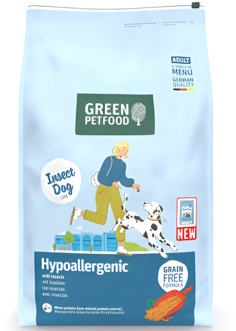 (멍대리 간식 300g 증정) 10kg인섹트도그 하이포알러지 밀웜사료, 10kg, 1개, 밀웜