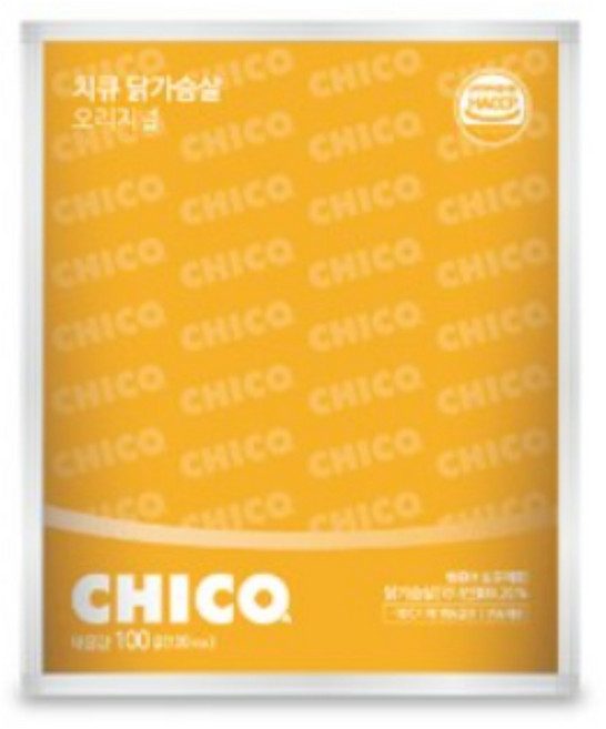 치큐 스팀 닭가슴살, 치큐 오리지널, 20개, 100g