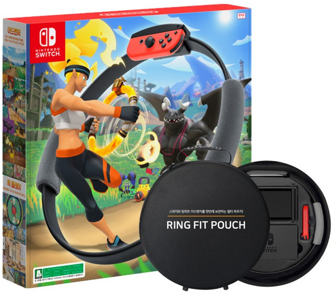 닌텐도 스위치 링피트 어드벤처+링피트 파우치