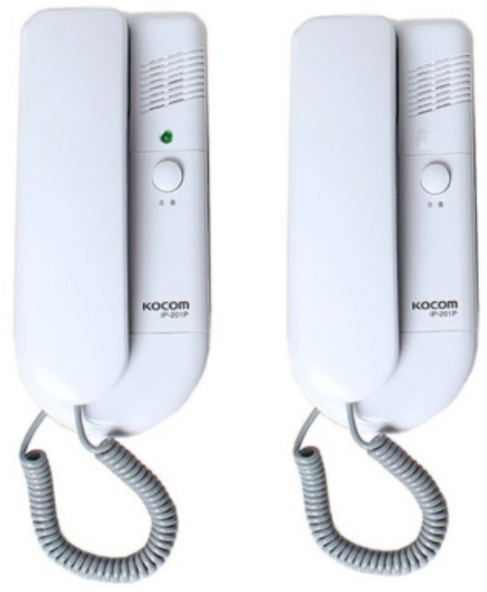 코콤 IP-201P 직통식 인터폰 업무용 사무용 인터폰, IP-201P (AC220V용)