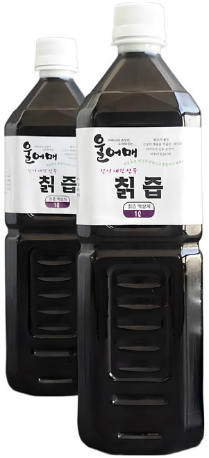 고창 자연산 생 칡즙 진액, 7개, 1L