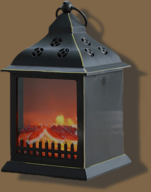 올팜 LED 불멍 무드등 캠핑램프 감성 무드등, B. 고급형 캠핑 램프