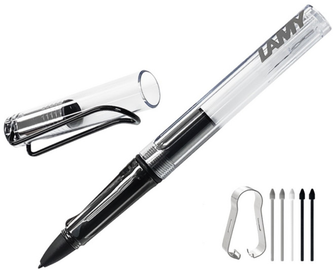 LAMY 삼성전자 라미 사파리 S펜 터치펜, (GP-JPU021LMHTK)=투명+펜촉증정, 1개