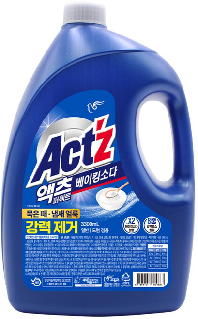 액츠 퍼펙트 베이킹소다 액상세제 본품, 3.3L, 1개