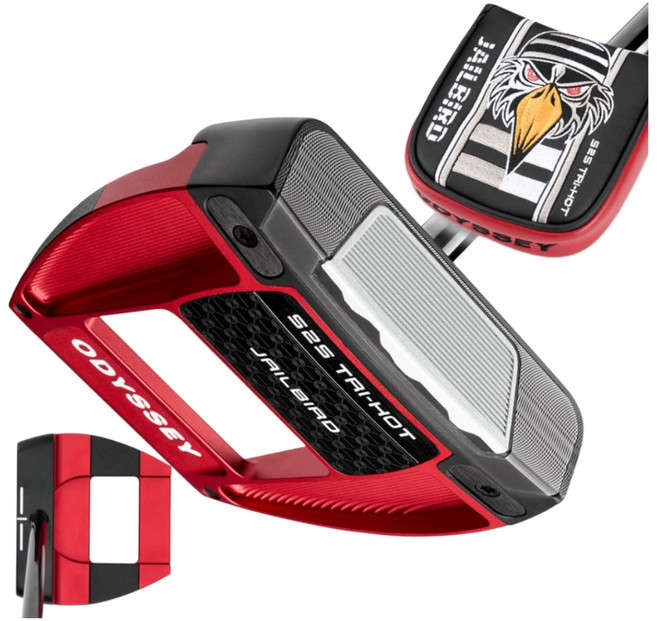 [캘러웨이코리아정품] 스퀘어 2 스퀘어 트라이 핫 제로토크 퍼터(PT그립), 제일버드 33인치