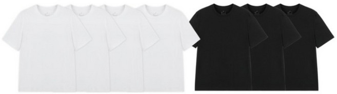 [텐업] ○ 오가닉코튼 튜블러 Unisex 티셔츠 7종