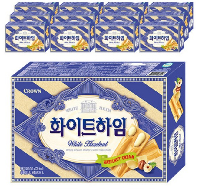 크라운 화이트하임, 12개, 284g