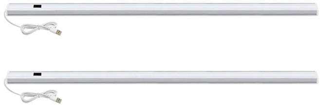 HK sell 웨이브핸드 초슬림 센서등 USB 바조명, 1개, 3컬러:50cm-2p