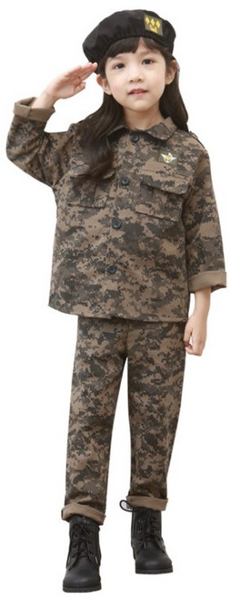 아동군복 유아상하복세트