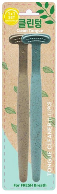 클린텅 데일리 혀클리너 입냄새 백태 제거 친환경 1+1, 37g, 2개