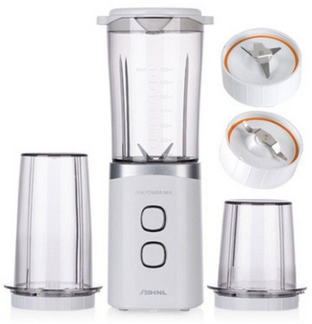 신일 국산 소형 믹서기 미니 가정용 블랜더 이유식 다지기 야채 과일 쥬스 양념 분쇄 블렌더, 신일 미니 믹서기
