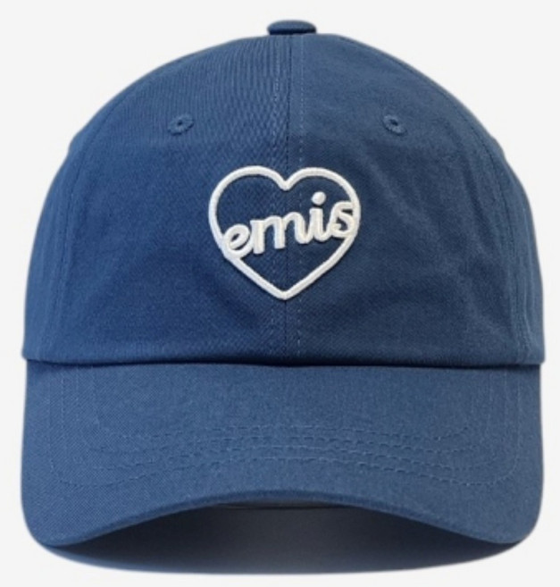 [국내정품] 이미스 하트 모자 와펜 볼캡 연예인 여자 남자 커플 + 모자 집게