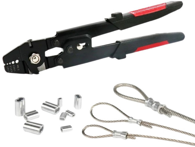 페럴 페롤 터미널 슬리브 압착기 커팅기 낚시 클램핑 압착도구 WX-711, 1개