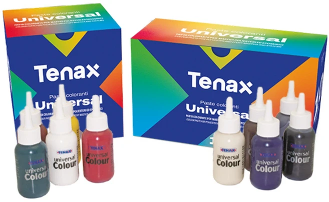 테낙스 유니버셜 색소 75ml*6 / 대리석 레진색소 컬러페이스트 TENAX, 6개 - 쿠팡
