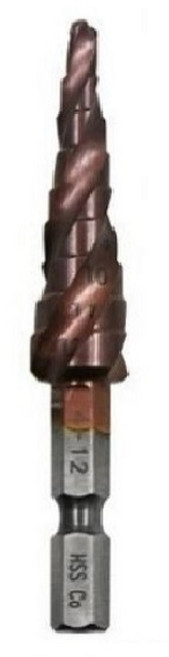 스탠맨 M35 스테인레스 SUS 트위스트 스텝드릴 4-12mm, 1개