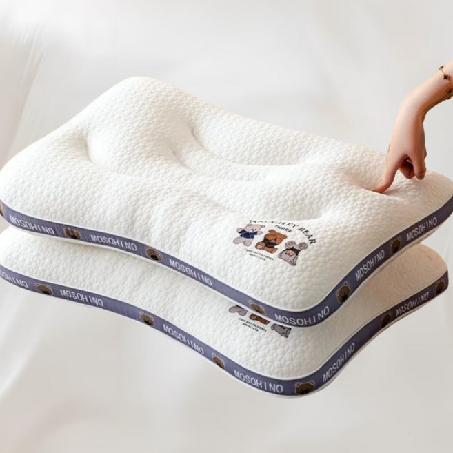 niftynest베개 수면 경추 베개 중량업 푹잠경추베개 1개/2개, 1개, 화이트